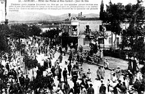 Guelma - Rue Carnot - Un Jour de Fete